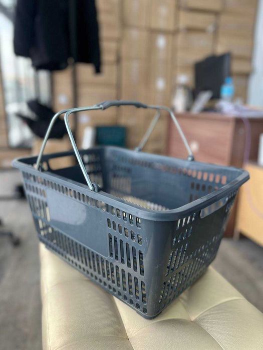 Корзина покупательская покупательские тележки пластик корзина-тележка