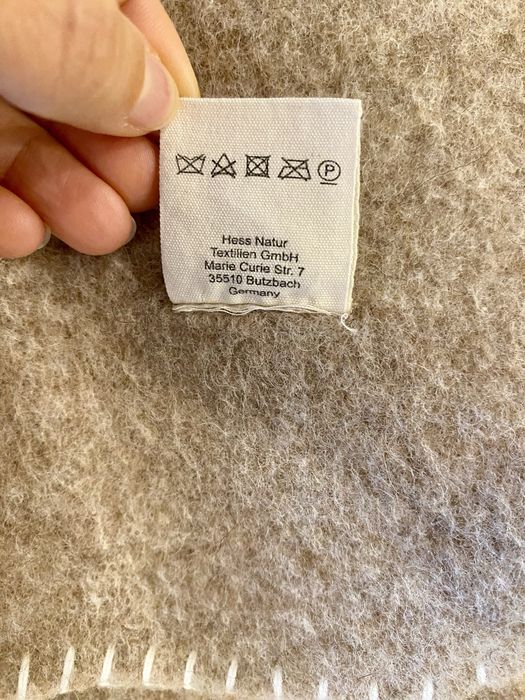 Бебешко одеало Hessnatur 100% вълна