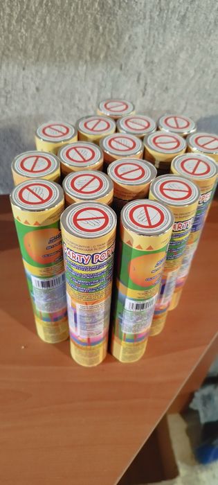 Конфети два вида