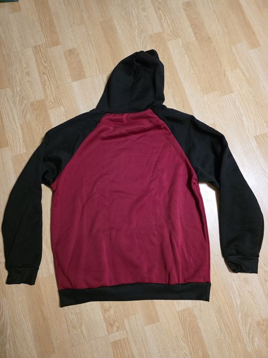 Блуза с качулка триконечна вата