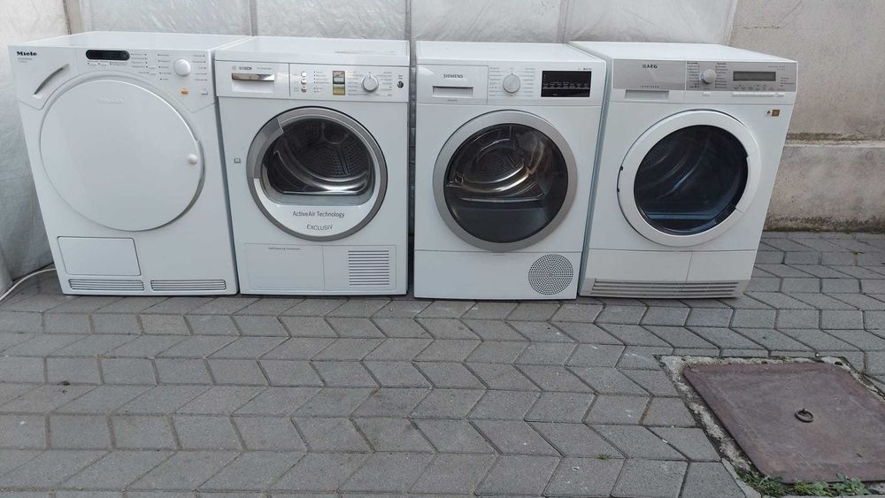 Uscătoare pompă de căldură  Miele, Bosch, Simeria, AEG cu GARANTIE