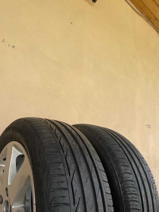 Jante aliaj cu cauciucuri 205/55 R16 (Audi)