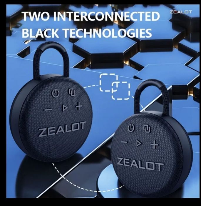 Zealot Mini Безжични високоговорител, Преносим външен субуфер