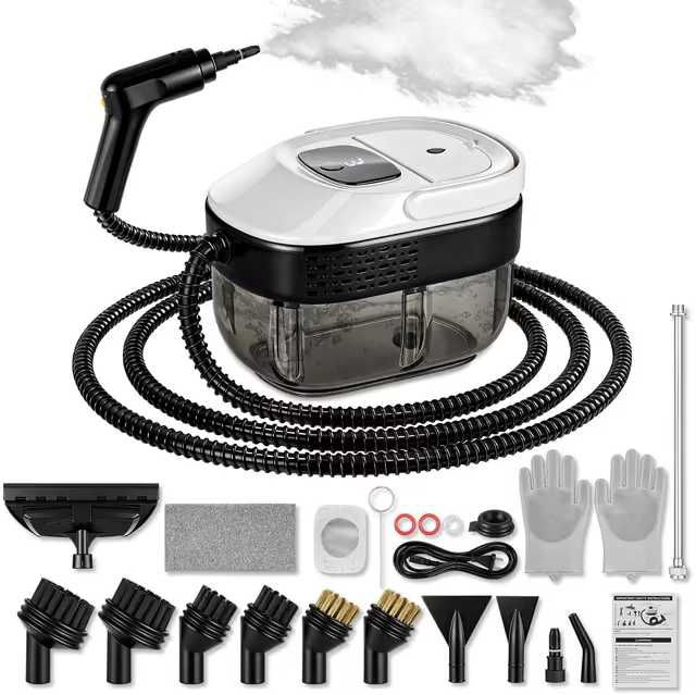 Oferta! Aparat curatat cu Abur 3 nivele 1600ml - baie/bucatarie/auto - resigilat !