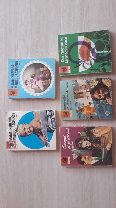 Carti despre croitorie, broderie, crosetat si tricotat