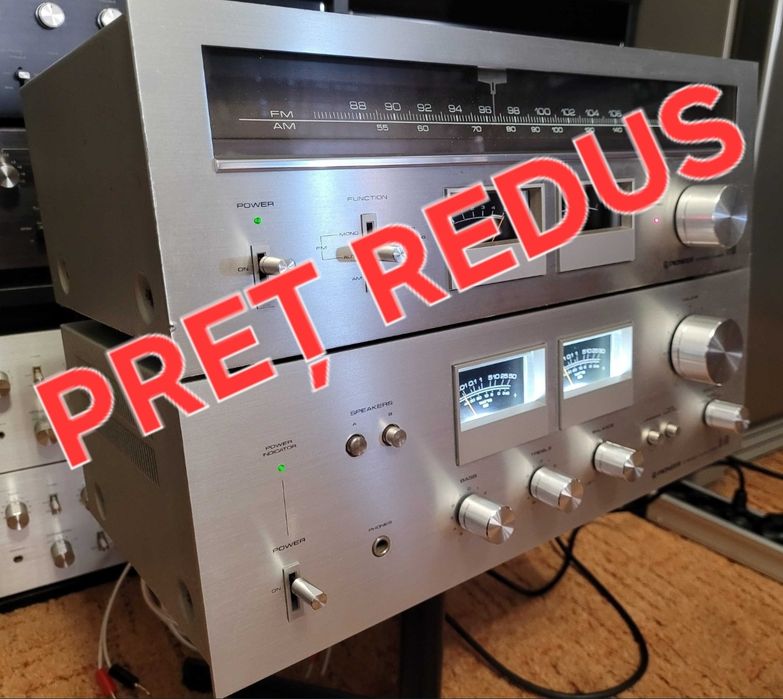 PIONEER SA-506 + PIONEER TX-606 set Hi-Fi vintage *1978