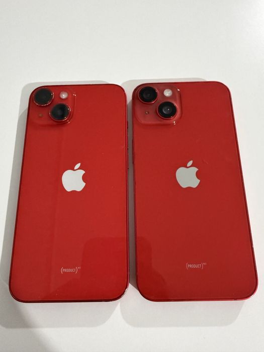 2x iPhone 14 Red 128 GB