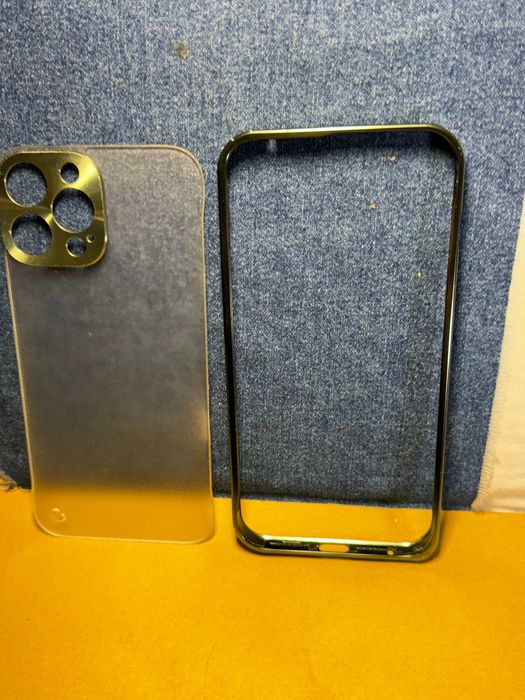Bumper Hard Frame / Метална рамка + гръб за iPhone 13 Pro Max Green