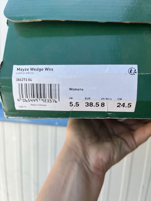 Puma Mayze Wadge номер 38.5