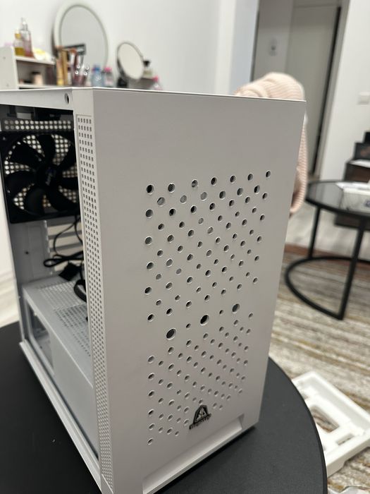 Carcasa Segotep Prime D White + 4 ventilatoare