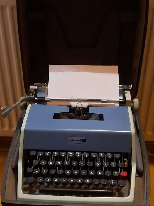Mașină de scris Underwood 21 impecabilă
