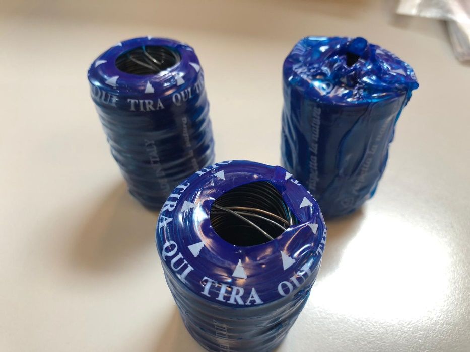 Sarma de legat, bobina cu 2 fire,k sarma fierar