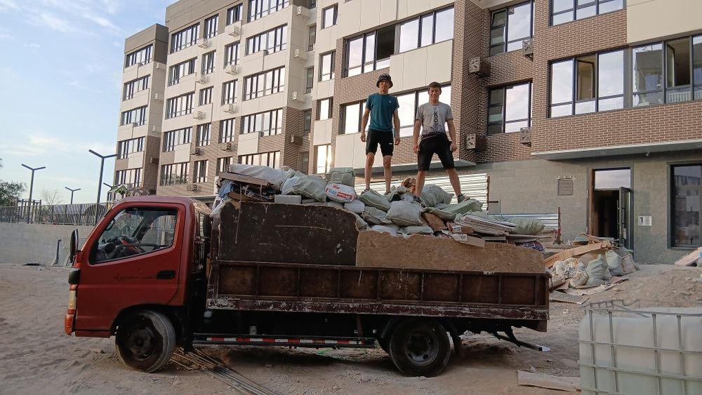 Вывоз мусор уборка демонтаж