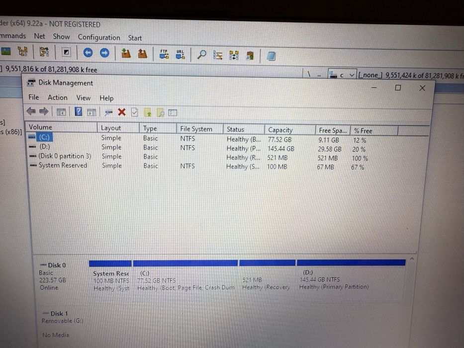 Vand laptop Fujitsu