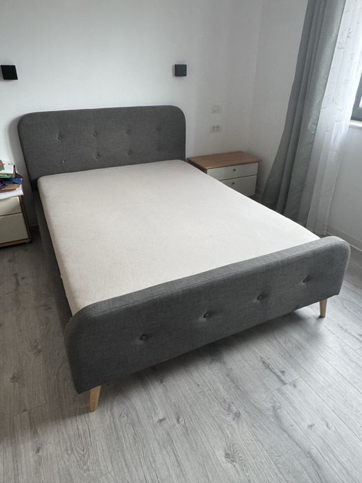 Pat 140x200 cu saltea