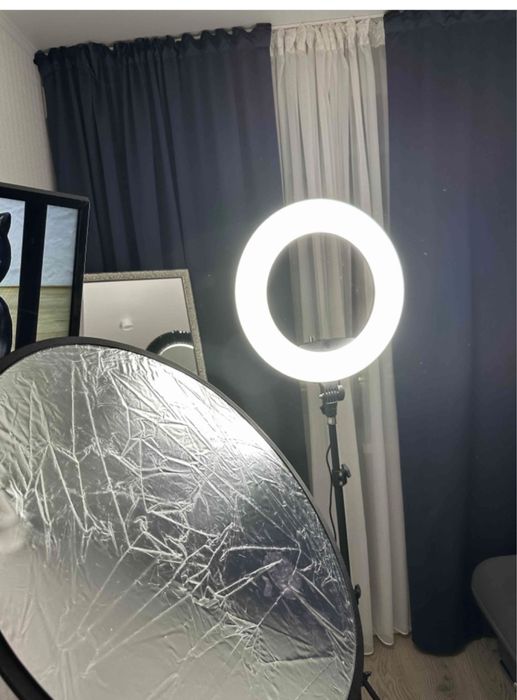 Лампа кольцевая мощная