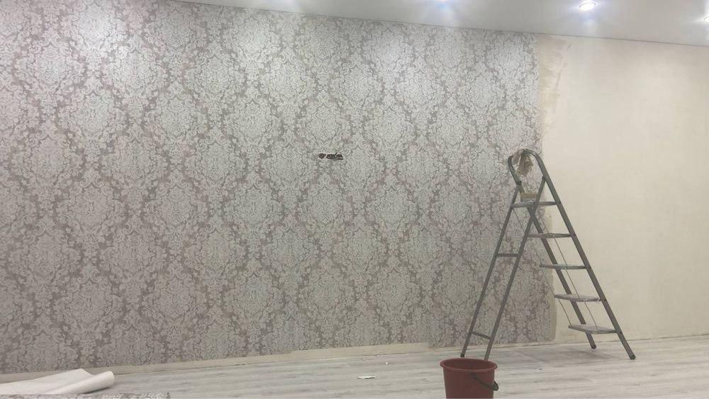 Поклейка обоев Качественно и быстро