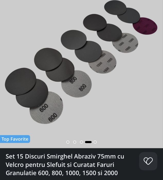 Kit polimer ,taler si smirghel