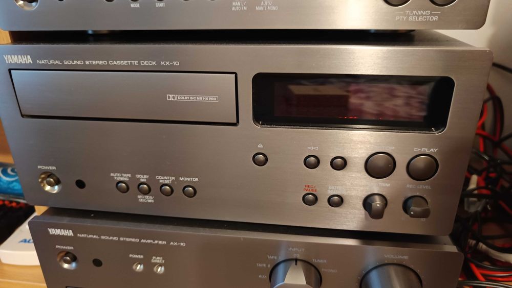 DENON PMA-655R, YAMAHA AX-10. Kenwood DP-M87