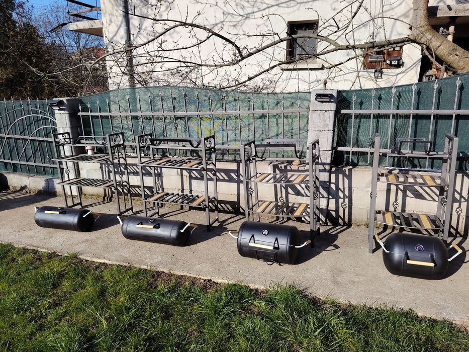 Барбекю Скара НОВО масивно 46кг разглобява се размери в описанието