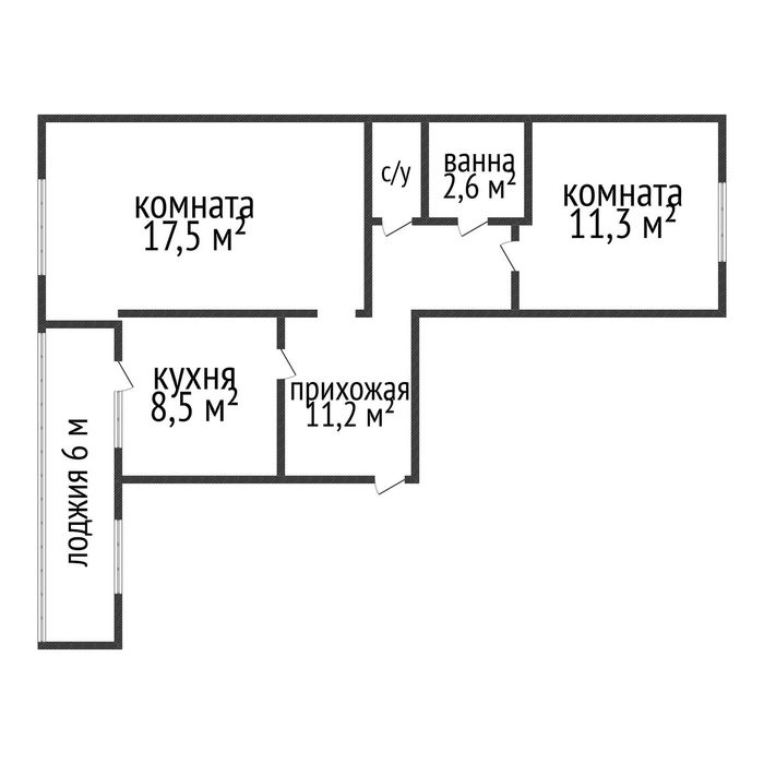 Продажа 2-комнатной квартиры
