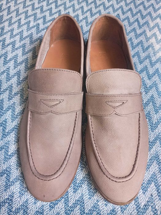 Новый фирменный туфли лоферы  натуральная кожа р-р:43
