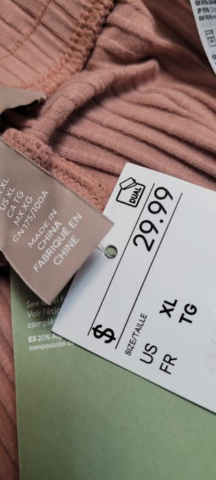 Colanti H&M, evazați, bumbac, noi cu etichetă import SUA!