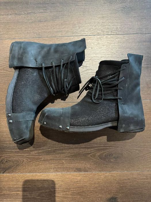 Bocanci dama din piele naturală Amber