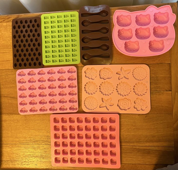 63 forme silicon pentru lumanari