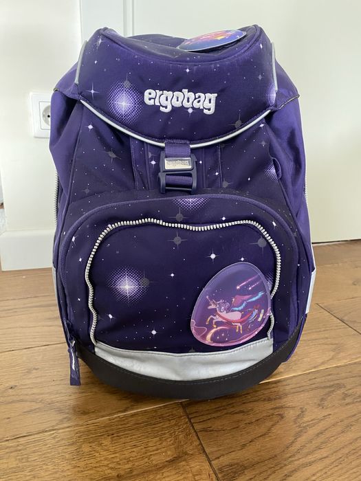 Раница за първи клас Ergobag Beargasus, комплект 6 части