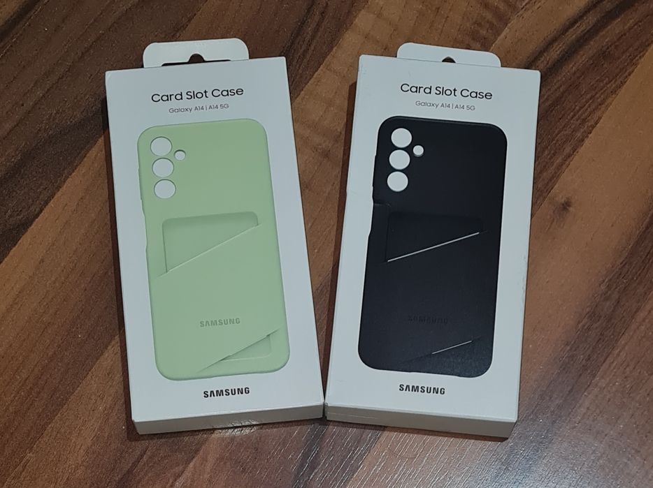 Husa silicon originala Samsung Card Slot Case Galaxy A14 si A14 5G