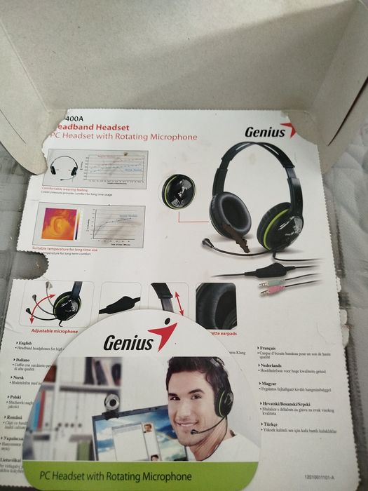 Продам наушники с микрофоном