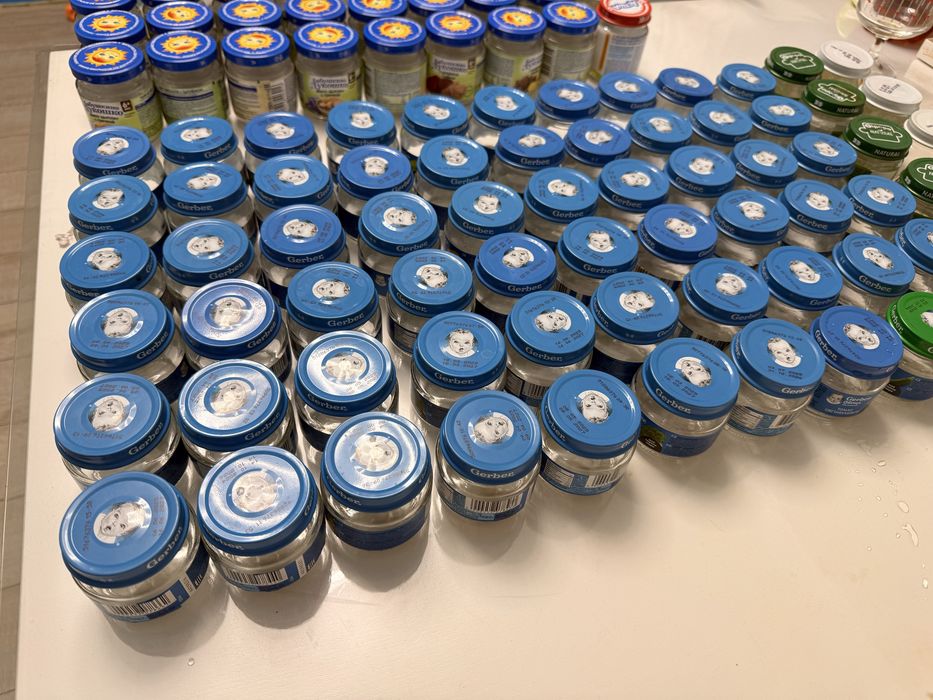 Банки из под пюре