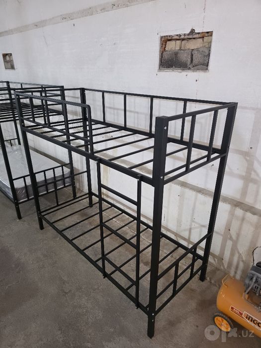 Ikki qavatli kravat. Ikki etajli krovat. 80×190 lik matras ichiga tush