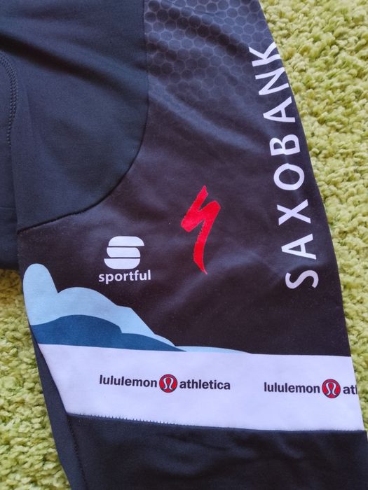 Pantaloni Bib Ciclism Saxo Bank Sungard Pro Team 2011