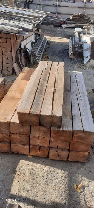 Брусы шпалы деревянные