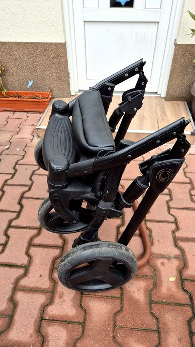 Carucior copii 3 in 1 Topaz Lux Grey - Krausman