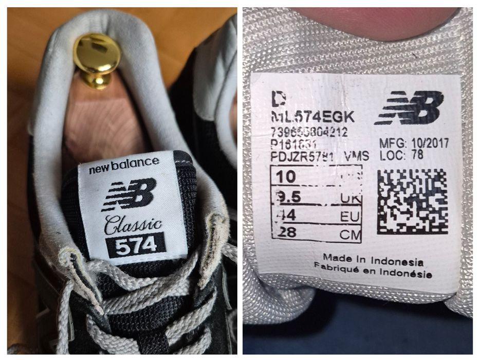 Sneakers Casual, New Balance, 574 Core, ENCAP Technology, 44