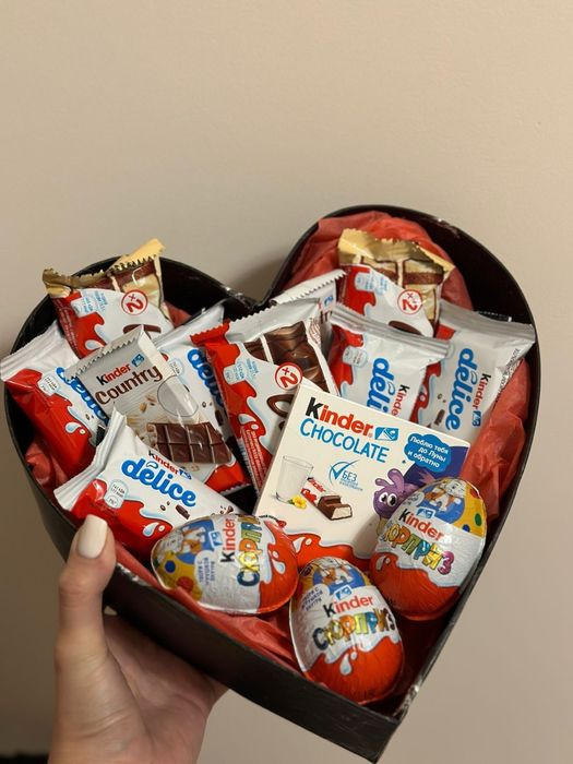 Изготавливаем боксы из продукции Kinder