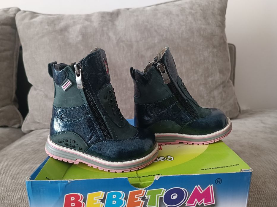 Зимняя обувь для девочек 23р., Bebetom.