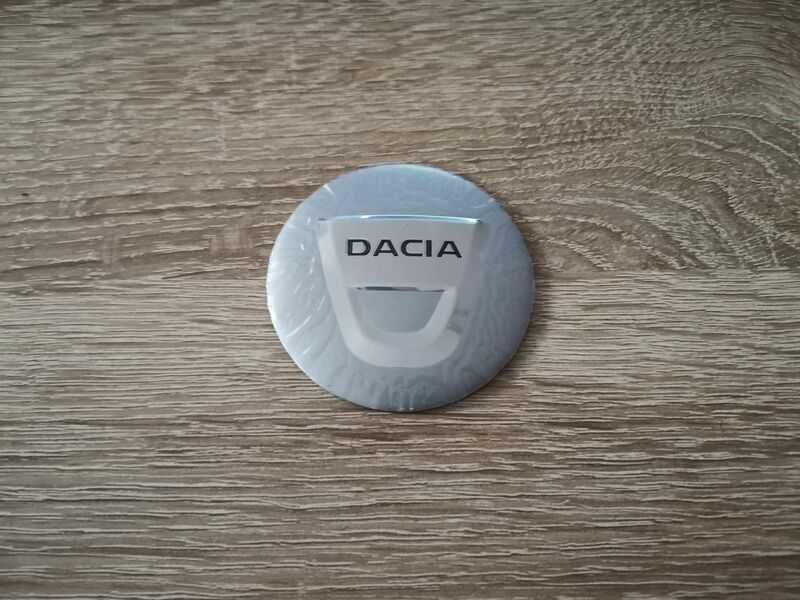 сребристи стикери за Dacia