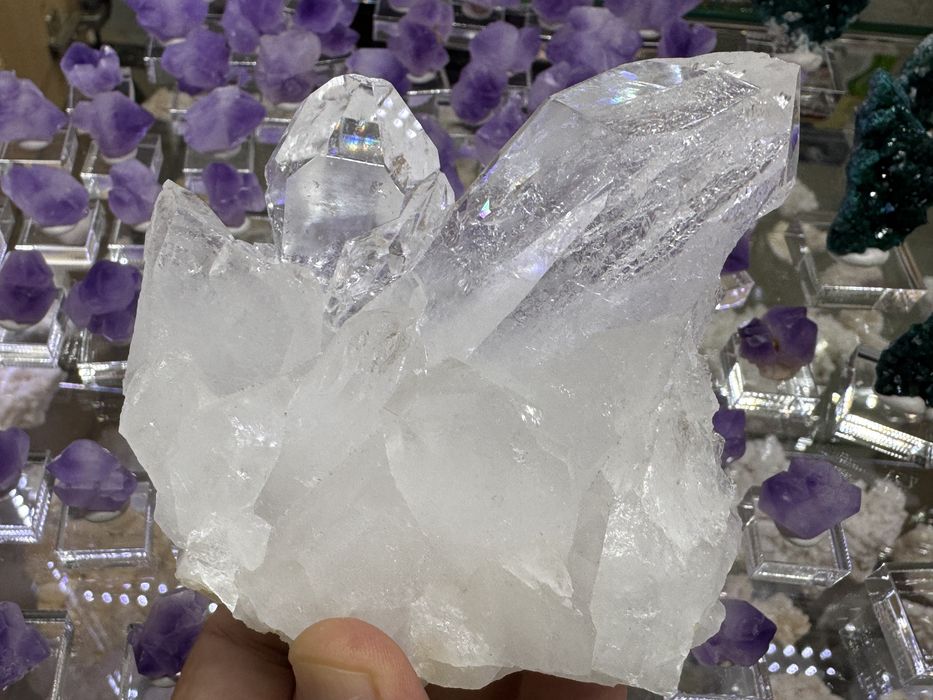 Лемурийски кристал / Lemurian Quartz ,естествен минерал,
