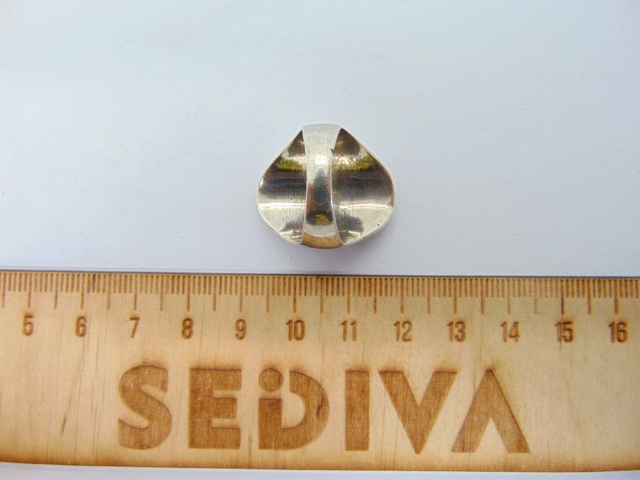 Inel din argint cu onix mare