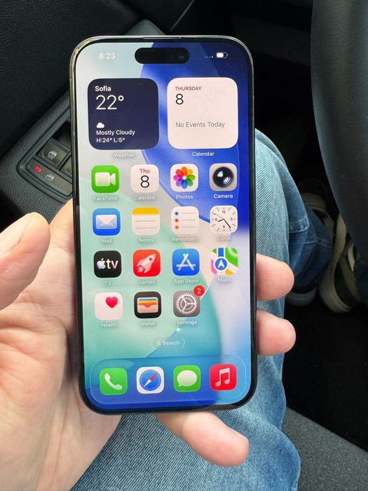iPhone 15 Pro 128GB като НОВ 88% батерия без забележки!!!