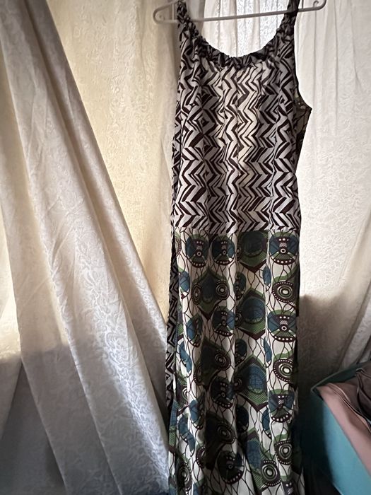 Marni X HM копринена дълга рокля