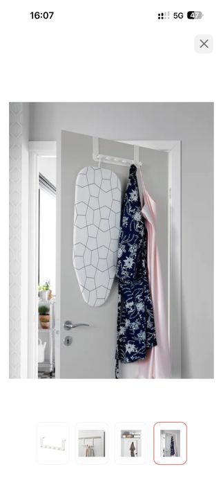 Вешалка на дверь ikea