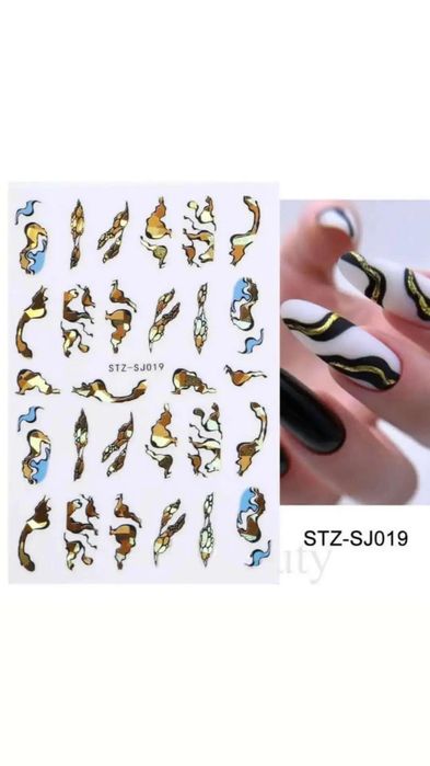 Наклейки для дизайна ногтей