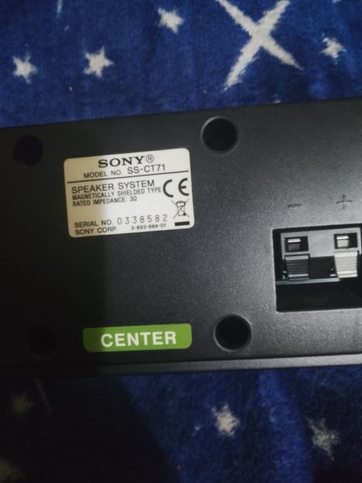 Vând dvd home theatre sistem SONY amplituner