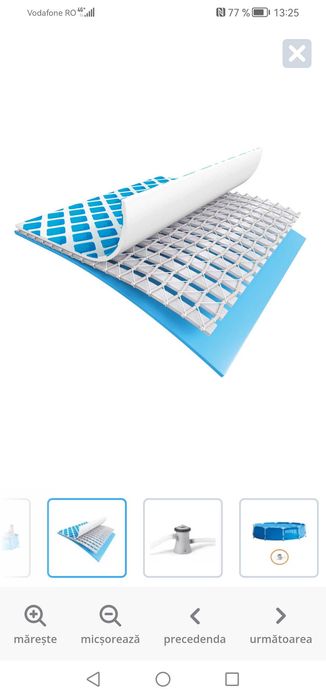 Piscina 305x76, cu filtru și copertina