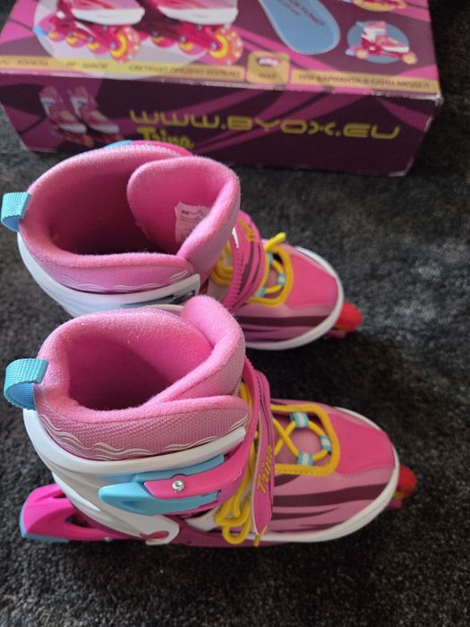 Детски кънки - ролери Byox Trina за момиче, номер 34-37